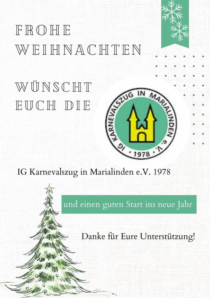 Liebe Freunde und Unterstützer der IG Karnevalszug in Marialinden e.V.